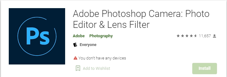 Photoshop　Camera