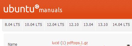 Ubuntuで PDFフアイルをEPSに変換する 
