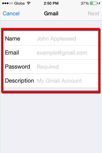 Gmailの連絡先をiphoneに転送する方法